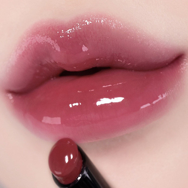 Lip Tint Korean - Jelly Mirror Lipstick Makeup Waterproof Non-stick