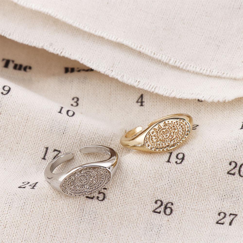 Minimalist Sun Moon Pattern Ri - огляд і ціна Korean Daily Lifestyle