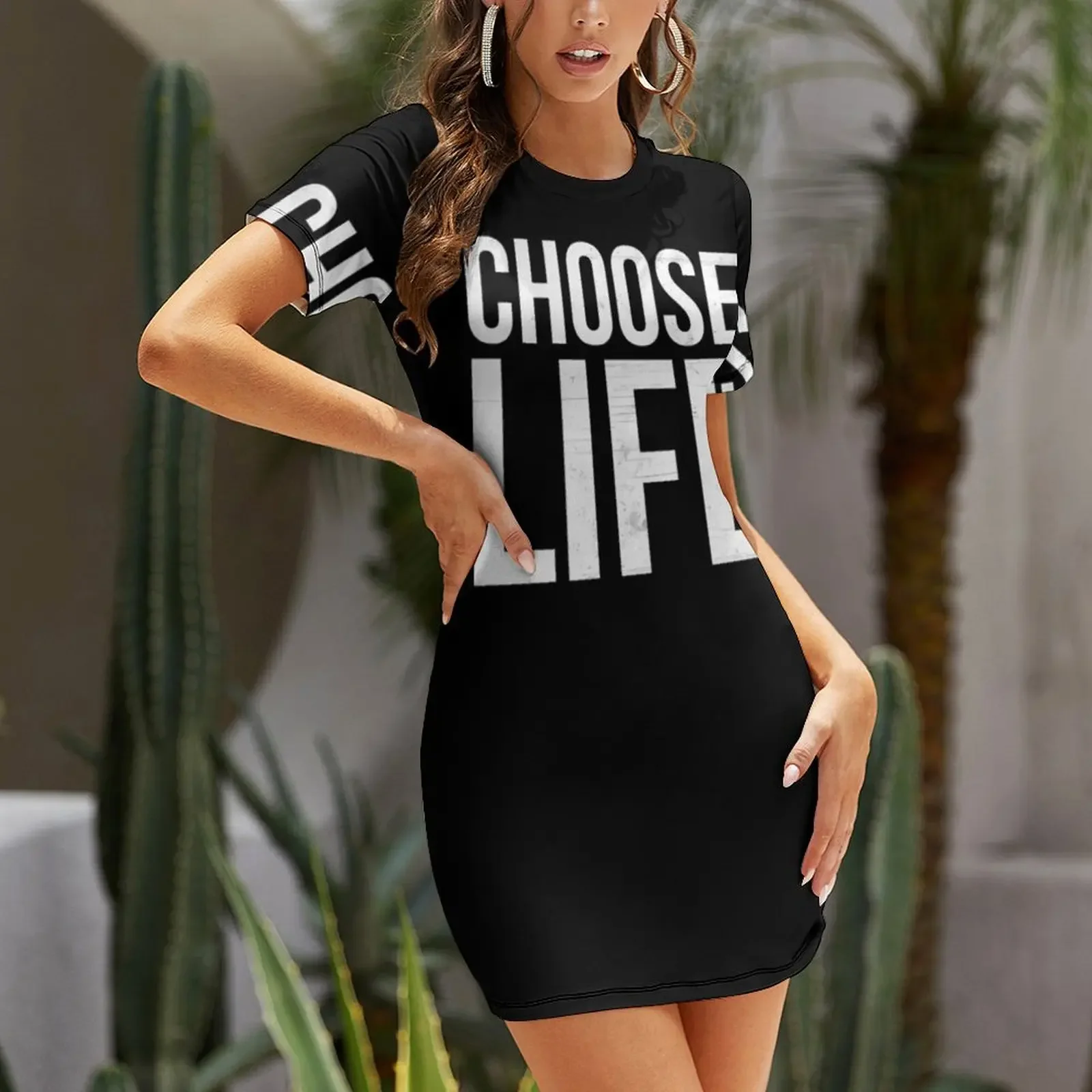 Wham choose life shirt Short-S - огляд і ціна Korean Lifestyle Trends
