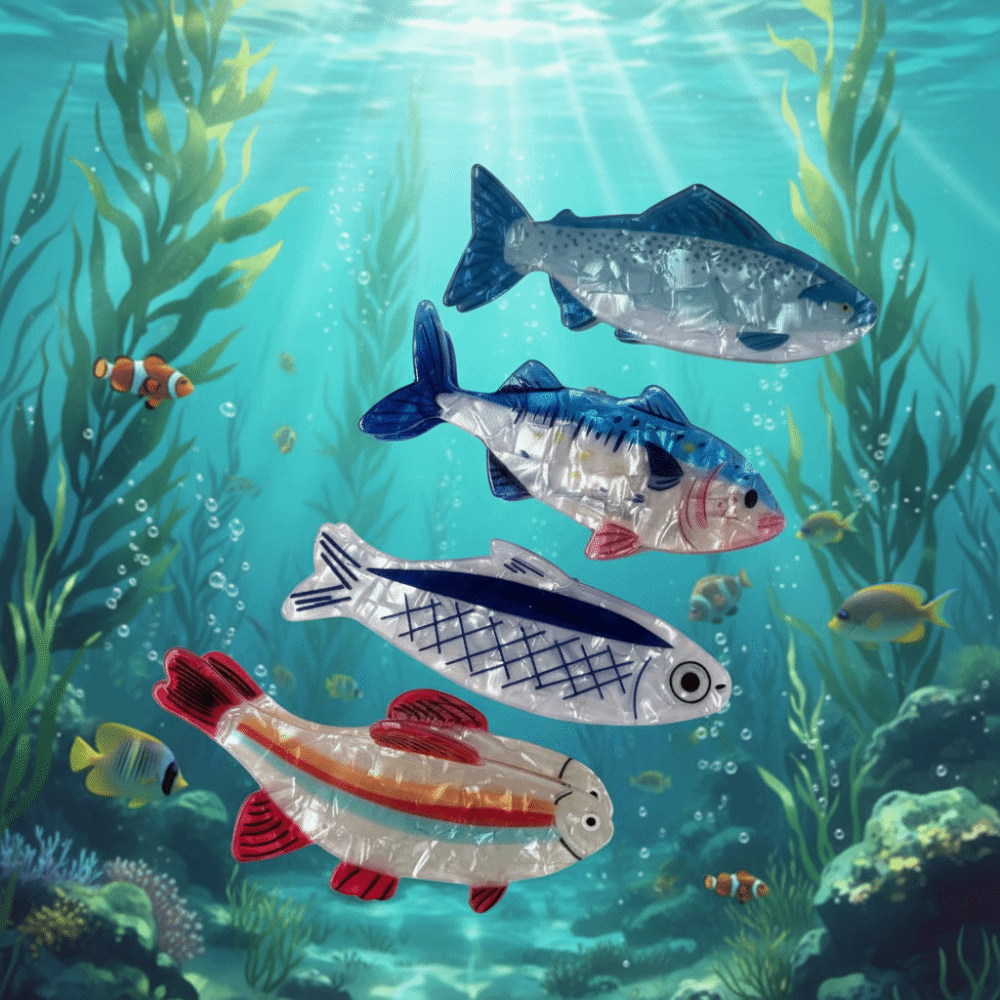Hairpin Ocean Animal Hair Claw - огляд і ціна The Korean Lifestyle