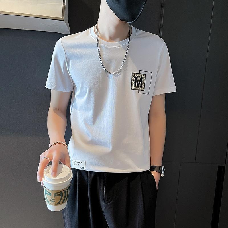 Trendy Men Short Sleeve Top Su - огляд і ціна Korean Daily Lifestyle