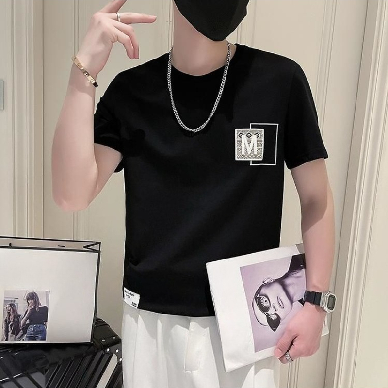 Trendy Men Short Sleeve Top Su - огляд і ціна Korean Daily Lifestyle