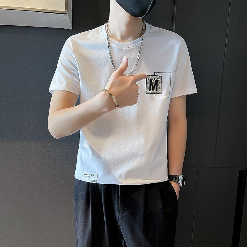 Trendy Men Short Sleeve Top Su - огляд і ціна Korean Daily Lifestyle