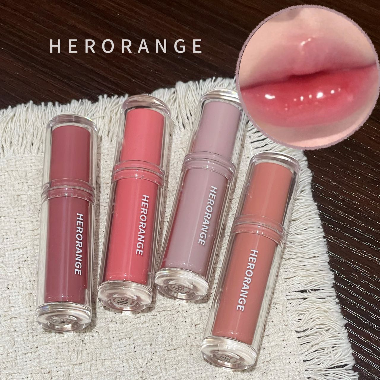 Herorange Refreshing Mirror Li - огляд і ціна Lip Tint Korean