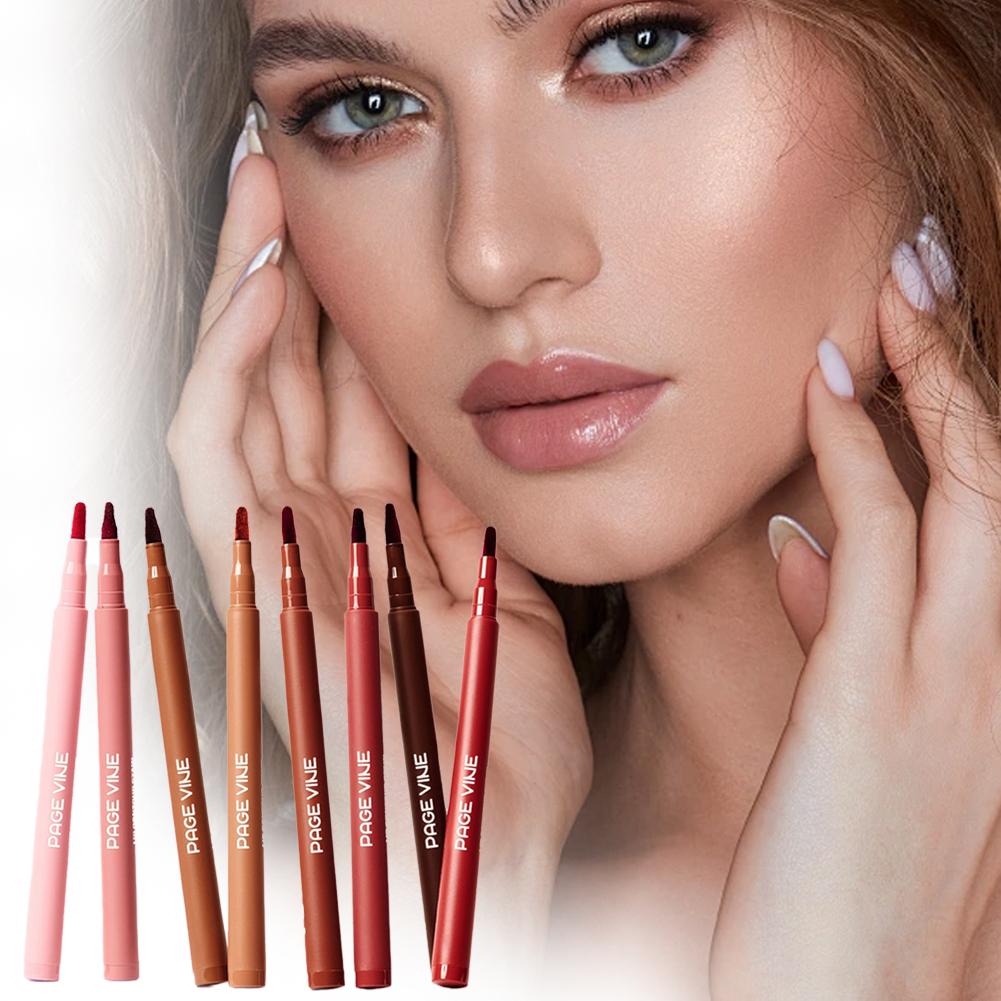 Velvet Matte Lip Contour Pen W - огляд і ціна Lip Tint Korean