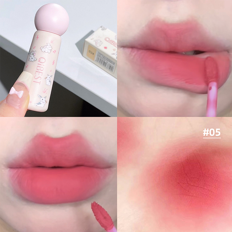 QIBEST Cute Velvet Matte Lip M - огляд і ціна Lip Tint Korean